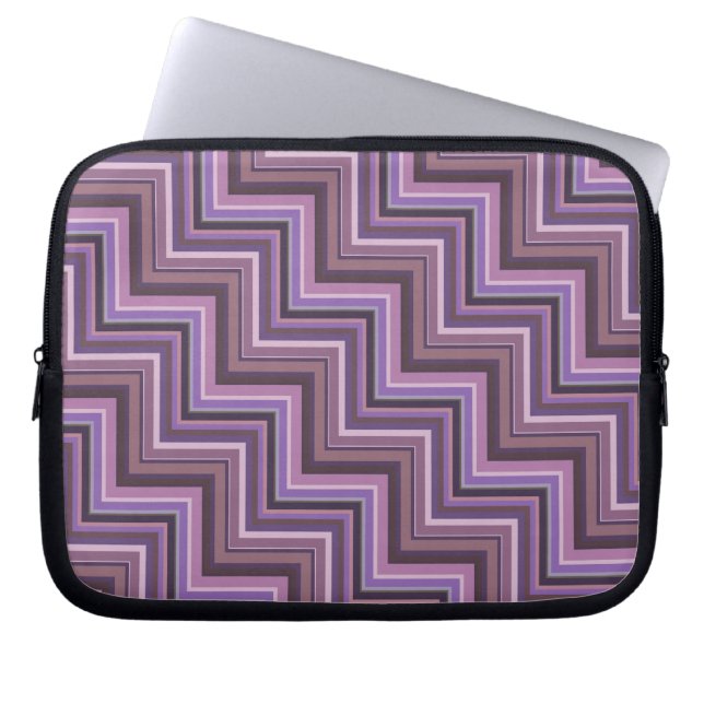 Treppenmuster Laptopschutzhülle (Vorderseite)