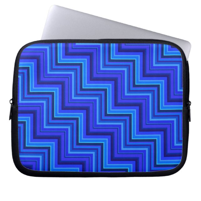Treppenmuster Laptopschutzhülle (Vorderseite)