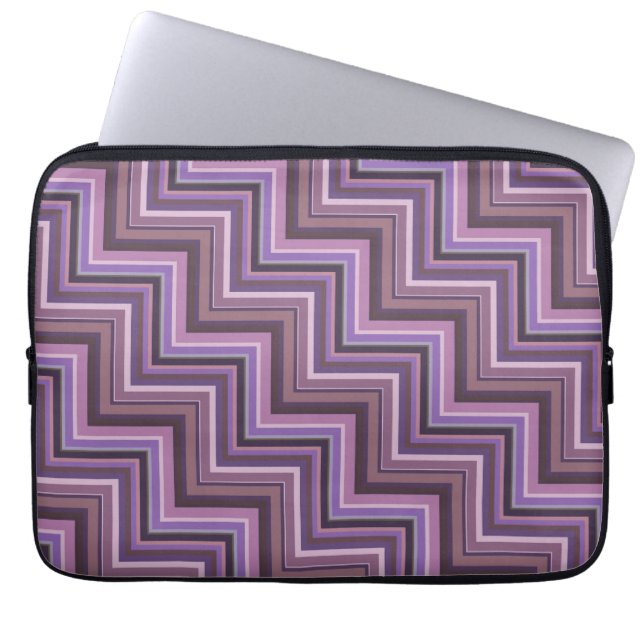 Treppenmuster Laptopschutzhülle (Vorderseite)
