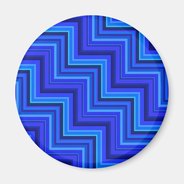 Treppenmuster Magnet (Vorne)