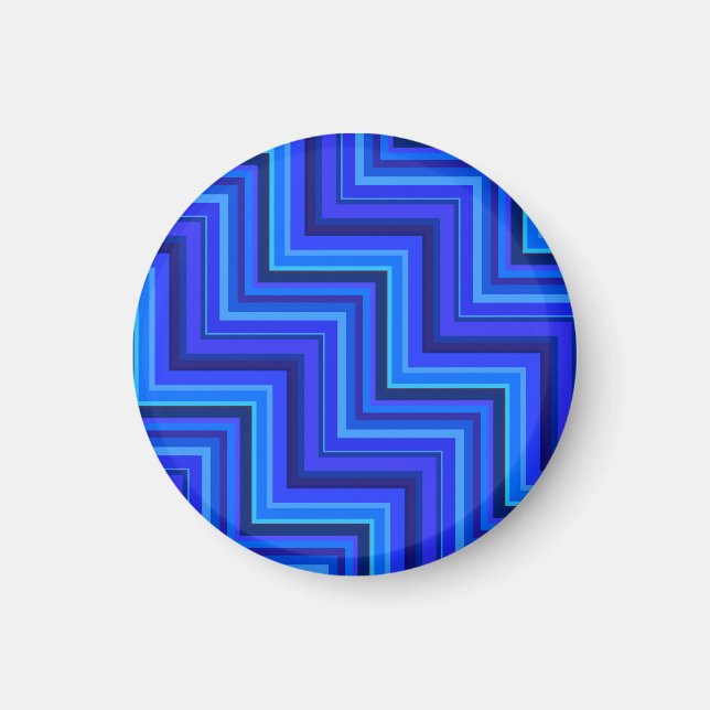 Treppenmuster Magnet (Vorne)