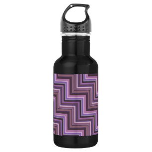 Treppenmuster Trinkflasche
