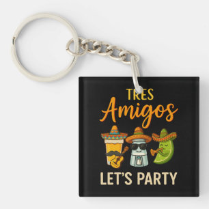 Tres Amigos Tequila Limones Malcantone Schlüsselanhänger