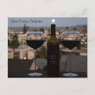 Très Belle Carte Postale Du Pays Du Vin !