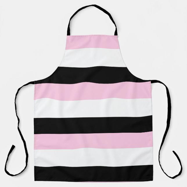 Très Chic Black Schürze (Vorderseite)