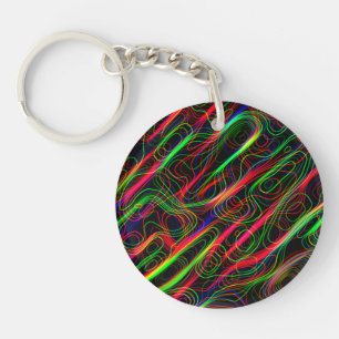 TRÈS COOL Lignes courbes néon multicolores