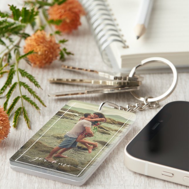 Très Heureux Toi Et Moi Dans L'Amour Classy Élégan (Devant droit)