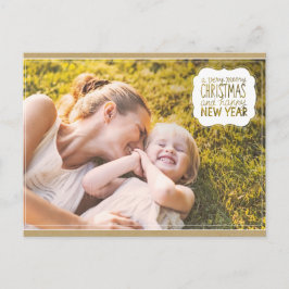 Très Joyeux Noël et Bonne Nouvelle Année Carte pos
