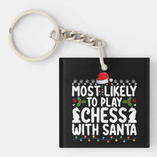 Très Probable De Jouer Aux Échecs Avec Père Noël C