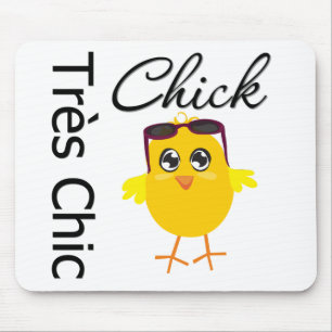 Tres schickes Küken 2 Mousepad