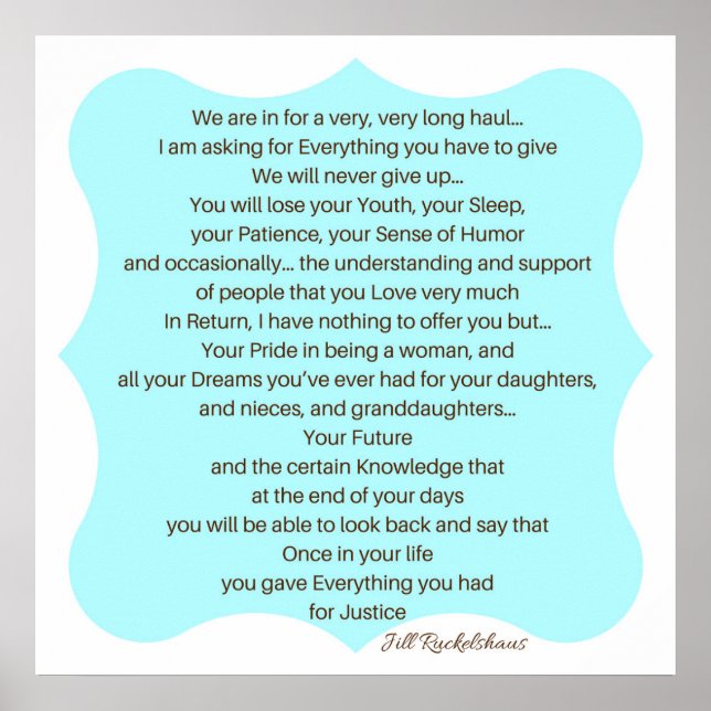 Très, très longue affiche haul (Devant)