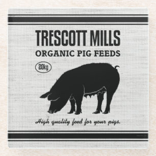 TRESCOTT MILLS GLASUNTERSETZER