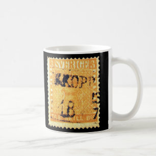 Treskilling Gelb von Schweden Sverige 3 Kaffeetasse