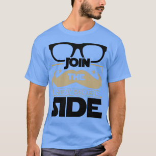 Treten Sie der Bartlinde-Funny-Beard-Redewendungen T-Shirt