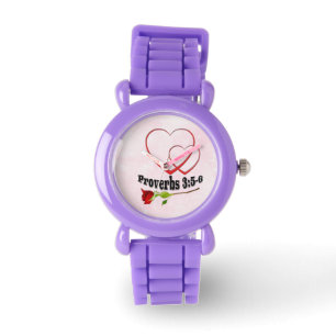 Treten Sie der Gottesdienstzeit-Glitzer-Uhr bei Armbanduhr