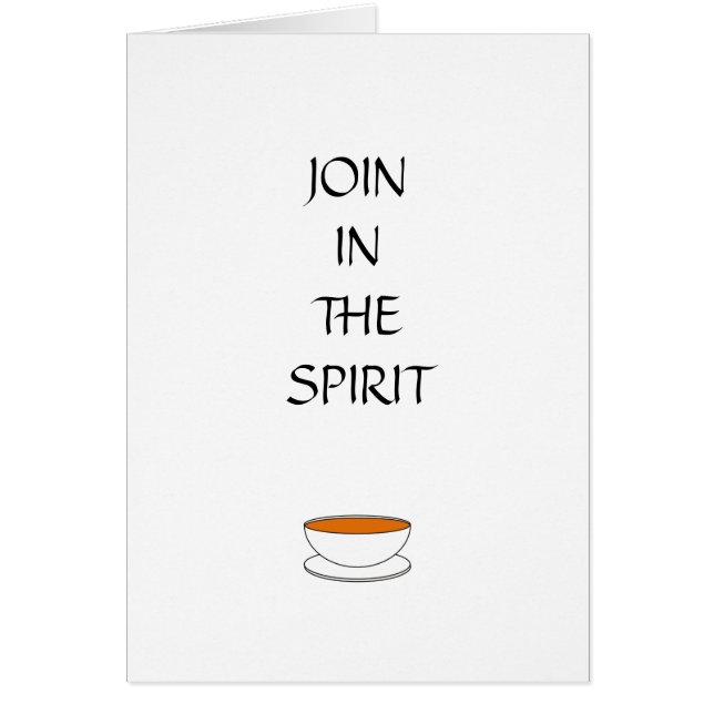 Treten Sie ein in den Geist, mit einer Tasse Tee  (Vorne)