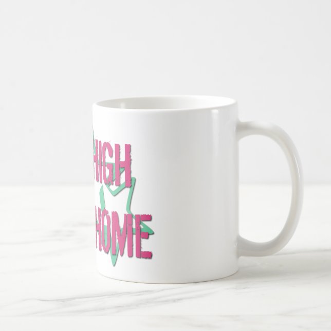 Treten Sie Hoch oder gehen Sie Zuhause Kaffeetasse (Rechts)
