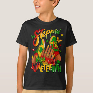 Treten Sie im Juni 1865 in die Melanin-Königin Afr T-Shirt