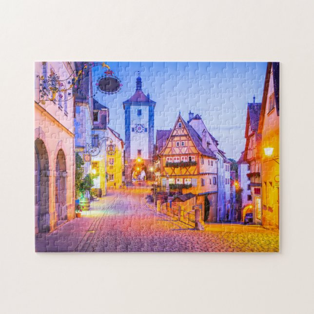Treten Sie in eine Märchenstadt in Deutschland ein (Horizontal)