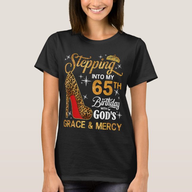 Treten Sie in meine 65. Barts Gnade Gottes Barmher T-Shirt (Vorderseite)