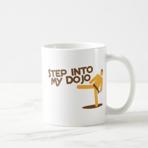 treten Sie in meinen Dojo katate Fightingentwurf Kaffeetasse