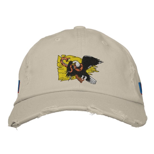 Treten Sie mir nicht auf Bestickte Baseballkappe (Vorderseite)