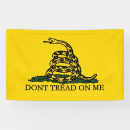 Treten Sie mir nicht auf, Gadsden Flag Patriotisch Banner
