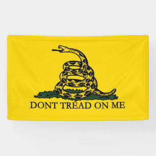 Treten Sie mir nicht auf, Gadsden Flag Patriotisch Banner