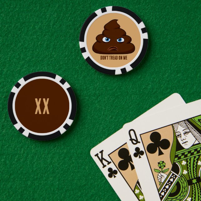 Treten Sie mir nicht auf. Pokerchips (Pokertisch (doppelt))