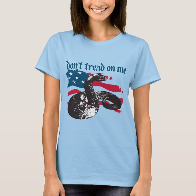 Treten Sie mir nicht auf T-Shirt (Vorderseite)