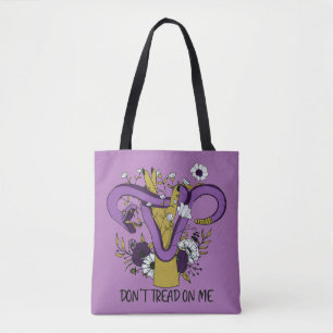 Treten Sie mir nicht auf Uterus auf Tasche