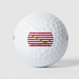 Treten Sie mir nicht in den Jack der US-Marine ein Golfball