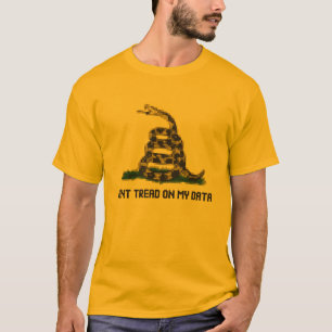 Treten Sie nicht auf meinem Daten-Shirt T-Shirt