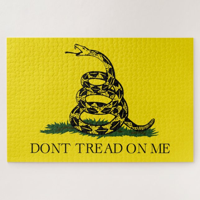 Treten Sie nicht auf meiner Gadsden-Flagge (Horizontal)