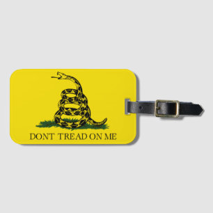 Treten Sie nicht auf meiner Gadsden-Flagge Gepäckanhänger