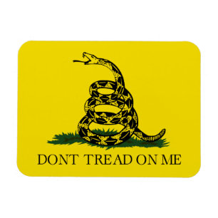 Treten Sie nicht auf meiner Gadsden-Flagge Magnet