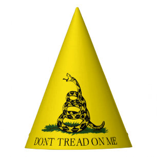 Treten Sie nicht auf meiner Gadsden-Flagge Partyhütchen