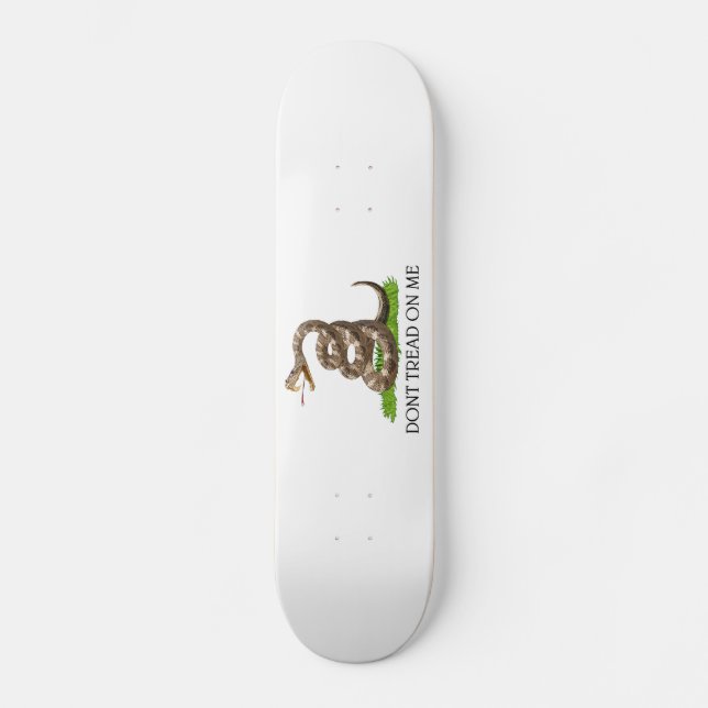 Treten Sie nicht auf mir amerikanische Skateboard (Vorderseite)