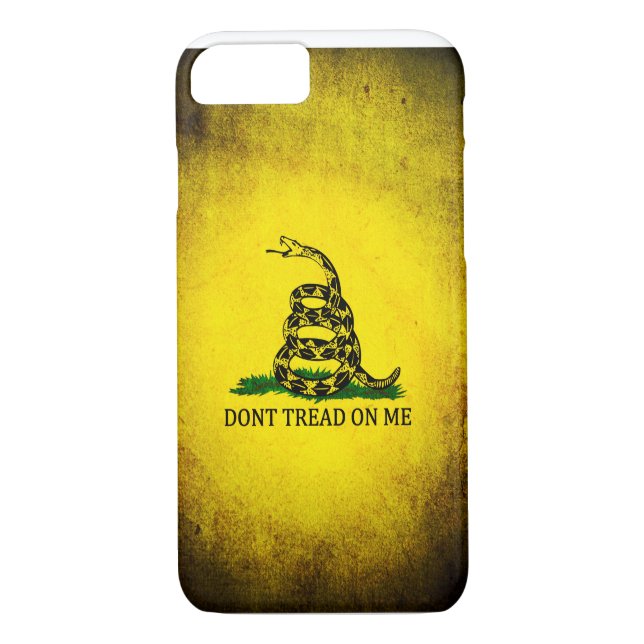 Treten Sie nicht auf mir beunruhigte Case-Mate iPhone Hülle (Rückseite)