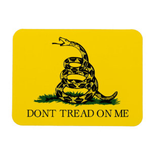 Treten Sie nicht auf mir - Gadsden-Flagge Magnet