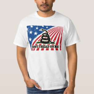 Treten Sie nicht auf mir patriotisch T-Shirt