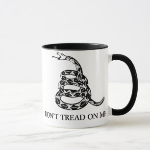 Treten Sie nicht auf mir Schlangen-Tasse Tasse