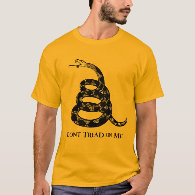 "Treten Sie nicht auf mir" Shirt (Vorderseite)