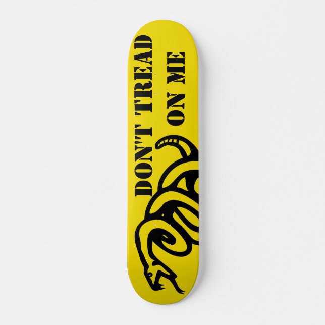 Treten Sie nicht auf mir Skateboard (Vorne)