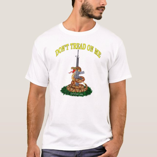 TRETEN SIE NICHT AUF MIR T-Shirt (Vorderseite)