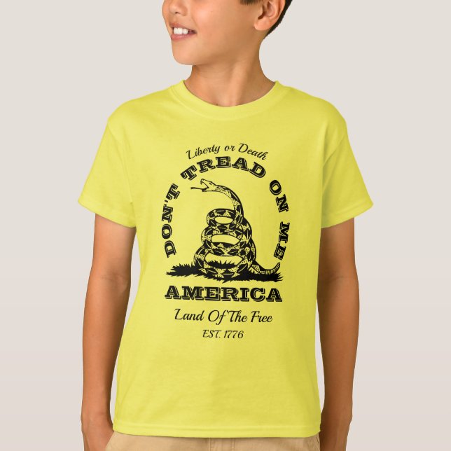 Treten Sie nicht auf mir T-Shirt (Vorderseite)