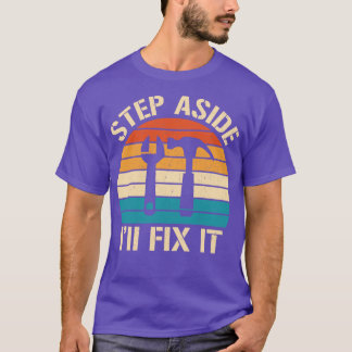 Treten Sie weg und reparieren Sie es lustig Repara T-Shirt