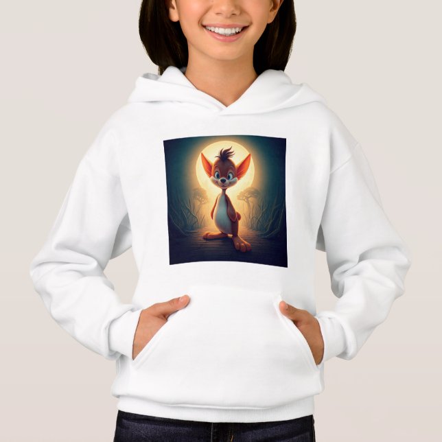 Treten Sie zurück in die Zeit mit den klassischen  Hoodie (Vorderseite)
