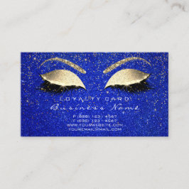 Treuekarte 6 Schönheit Makeuty Lash Gold Crown Blu