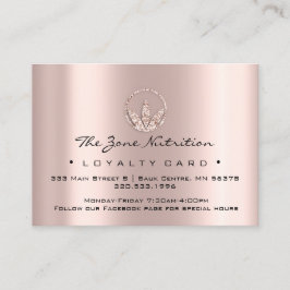 Treuekarte Ernährung Kräuterpflanzen Rose 21 Blush